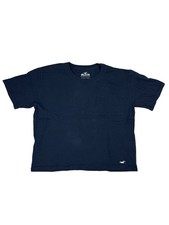 Hollister Blue Crop Top Size