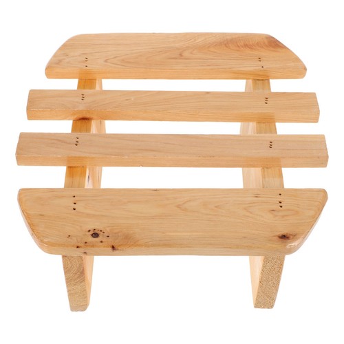 Wooden bed step stool small - step, stool: