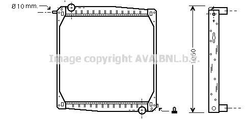 Rover 100 metro radiator - rover,