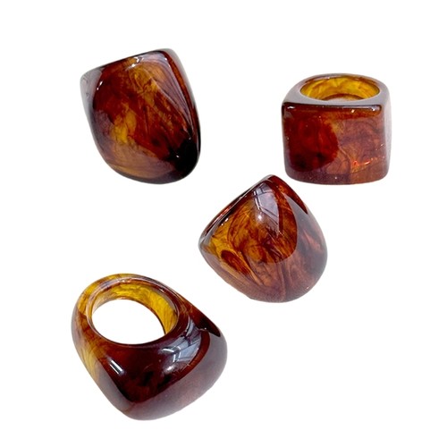 Geometric retro resin - retro,