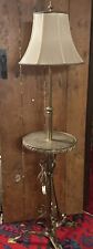 Antique Bensons Style Brass Telescopic Adjustable Standard Lamp 175cm High!