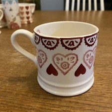 Emma Bridgewater 1/4 Pint Baby Mug Pink Sampler 2016