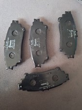 break pads front and rear toyota prius plus