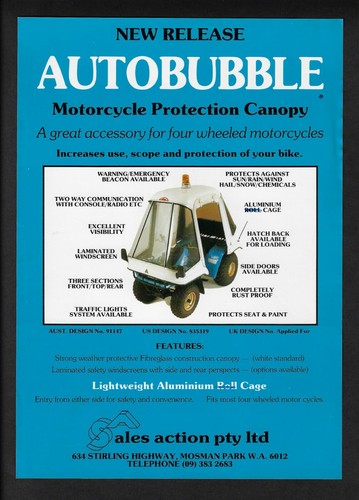 Autobubble motorcycle - autobubble,