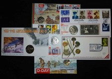 Numismatic first day covers