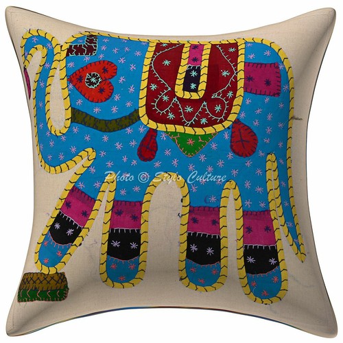 Indian applique elephant - applique,