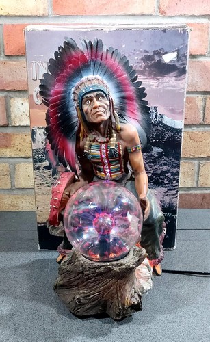 Native indian chef figurine - chef,