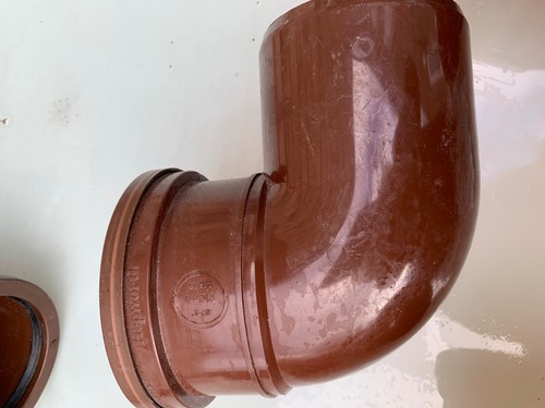 Hepworth 110mm soil pipe - , brown