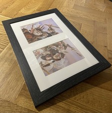 Double Framed Print - Terry Pratchett - Barbarians - Paul Kidby - The Last Hero.