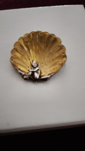 Sterling silver gold enamel - sterling,