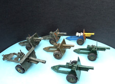 BRITAINS FIELD GUN JOBLOT x 6