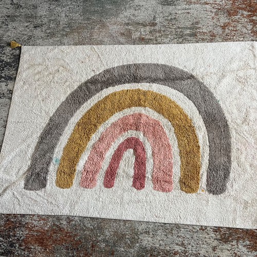 Habitat kids rainbow rug - rainbow,