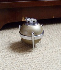 Prince Petrol Table Lighter Globe Design