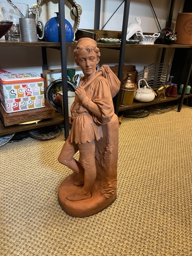 19th century terracotta - 19th-century, figure