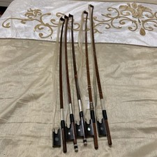 Five stringers  Symphony full and3/4 and 1/2 Size violin bow For spare or repair