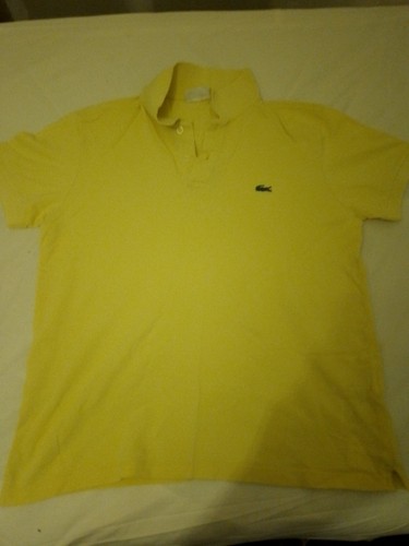 Lacoste men yellow - men's, polo