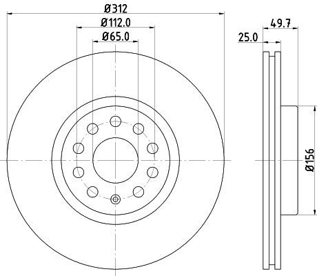 Mintex mdc1706c front brake - front,