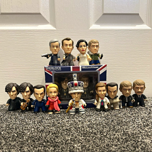 Sherlock titans vinyl figures - titans,