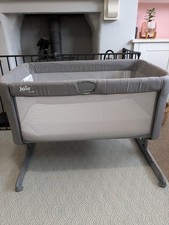Joie Roomie Glide Grey Bedside Crib