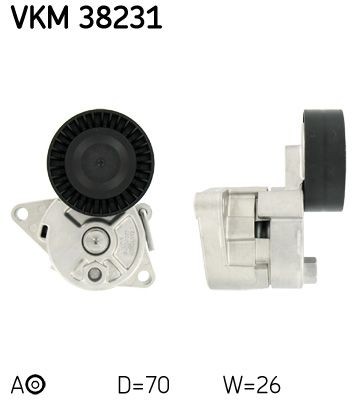 Vkm38231 belt tensioner - vkm38231,