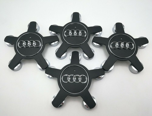 Fit audi 135mm alloy black - alloy,