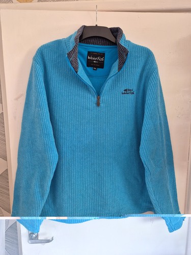 Mens weird fish jumper - mens, fish'