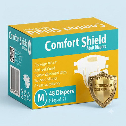 Medium adult diapers - medium, briefs