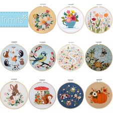 Embroidery kit with 15cm - embroidery, 15cm/6"