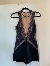 Women's Topshop black lace