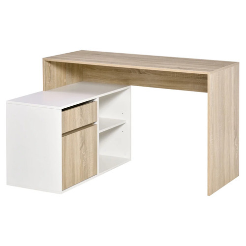 Shaped corner computer desk - computer,
