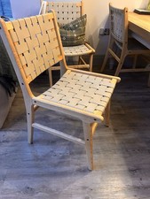 2 x leather Scandinavian