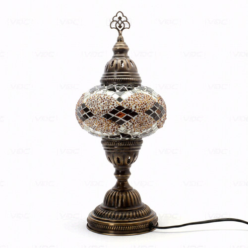 Amber turkish mosaic table - turkish,