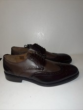 SAMUEL WINDSOR BROGUES LEATHER  SHOES Formal Casual Mens Size UK 9 NEW