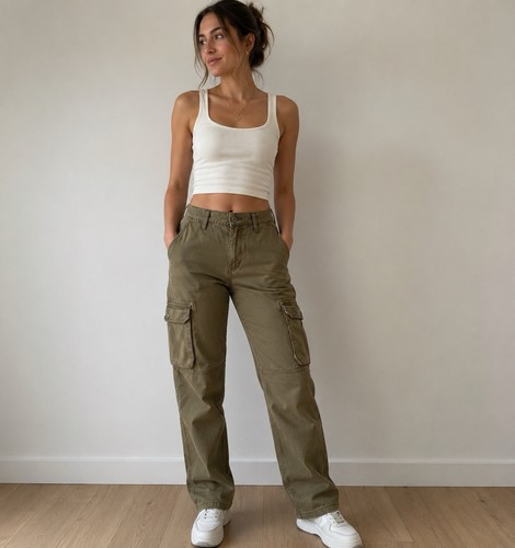 Wrangler w30 l34 cargo pants - l34,