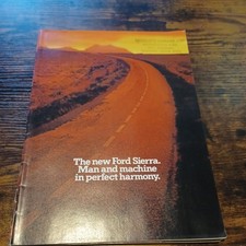FORD SIERRA LAUNCH 32 PAGES