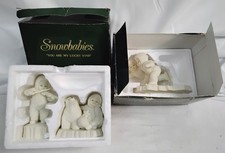 Department 56 Snowbabies Figurine Set With Box Collectible x 2 - U28
