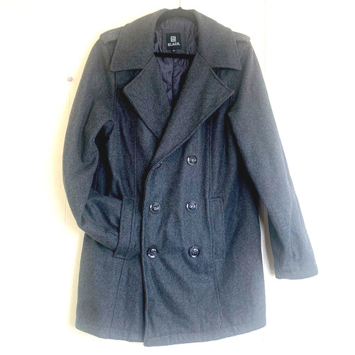Black men wool dark - men’s, gray