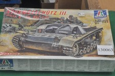 1/35 scale WW2 italeri sturmgeschutz III 3 ausf. B SD. KFZ 142 tank (130063)