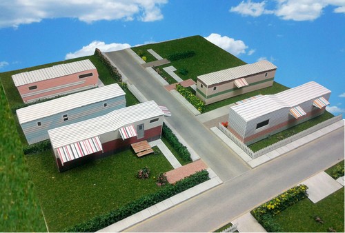 Scale buildings mobile - n,