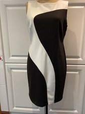 Sandra Darren Black & White dress size 12   25/9 - V