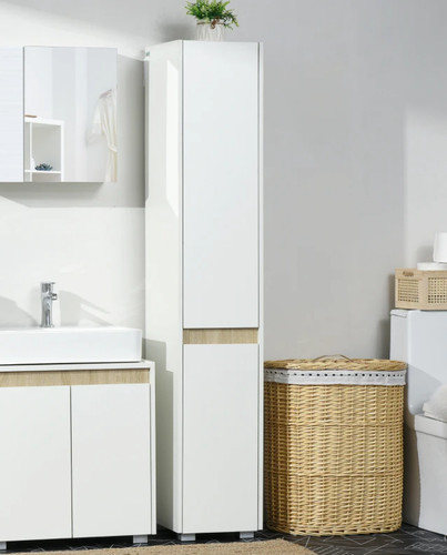 Tall bathroom cabinet - bathroom, modern