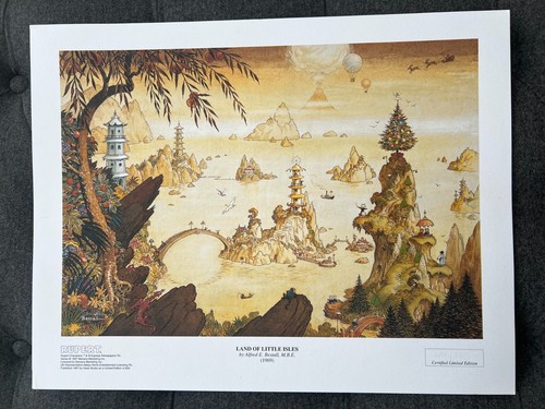Vintage rupert bear land - vintage,