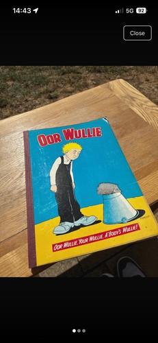 Oor wullie 1971 comic - oor,