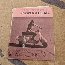 The Scooter Power And Pedal Magazine  April 1965 Vintage Scooter Mopeds