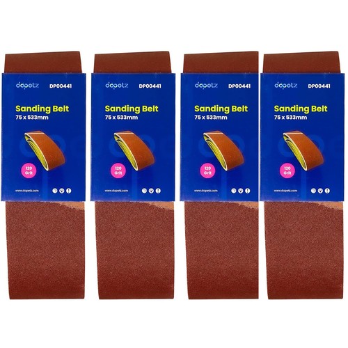 20x sanding belts 533mm - 75, x