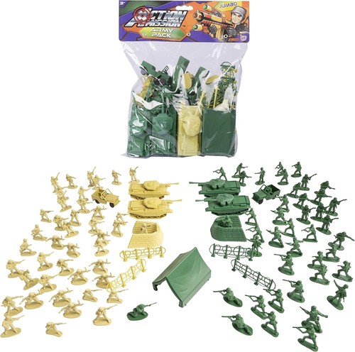 Jumbo plastic toy soldiers - jumbo,