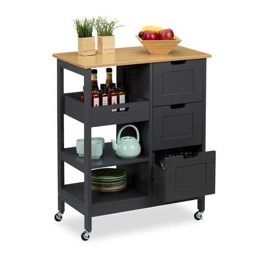 Kitchen island cart trolley - kitchen,