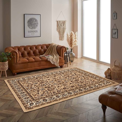 Floral traditional style rug - floral,