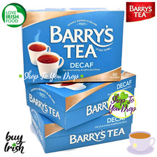 3 x 80 BARRYS TEA DECAF TEABAGS 240 Bags Irish From Ireland Barry's BB 09/26☘️☕