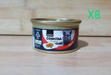 🌟 8 Pack Coshida Cat Food Premium Mousse 100% Complete Nutrition Adult Tins 🌟